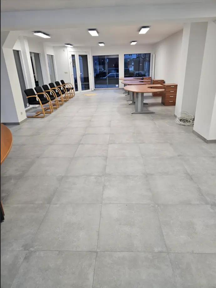 Carrelage d'un atelier