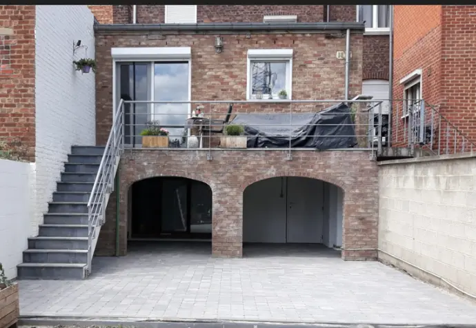 Construction d'une terrasse